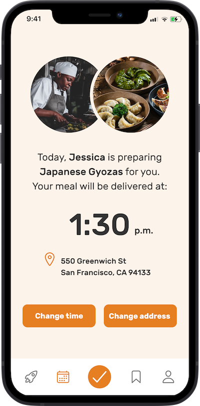 iPhone app refereneces selection screen